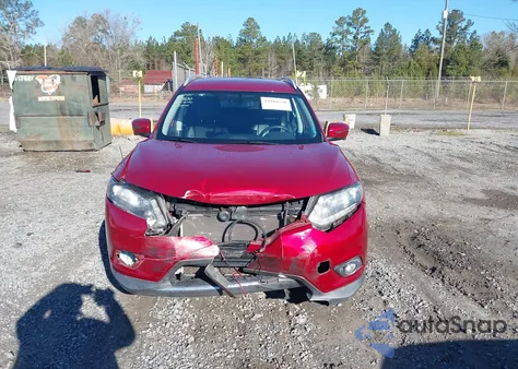 2016 Nissan Rogue Sl z USA, uszkodzony, nr VIN 5N1AT2MV7GC775705